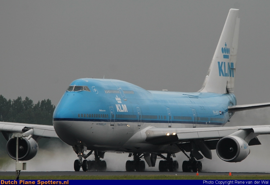 PH-BFE Boeing 747-400 KLM Royal Dutch Airlines by Rene van der Wal