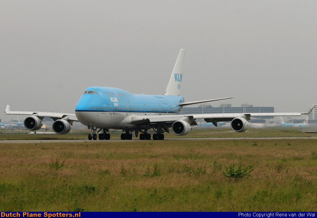 PH-BFF Boeing 747-400 KLM Asia by Rene van der Wal