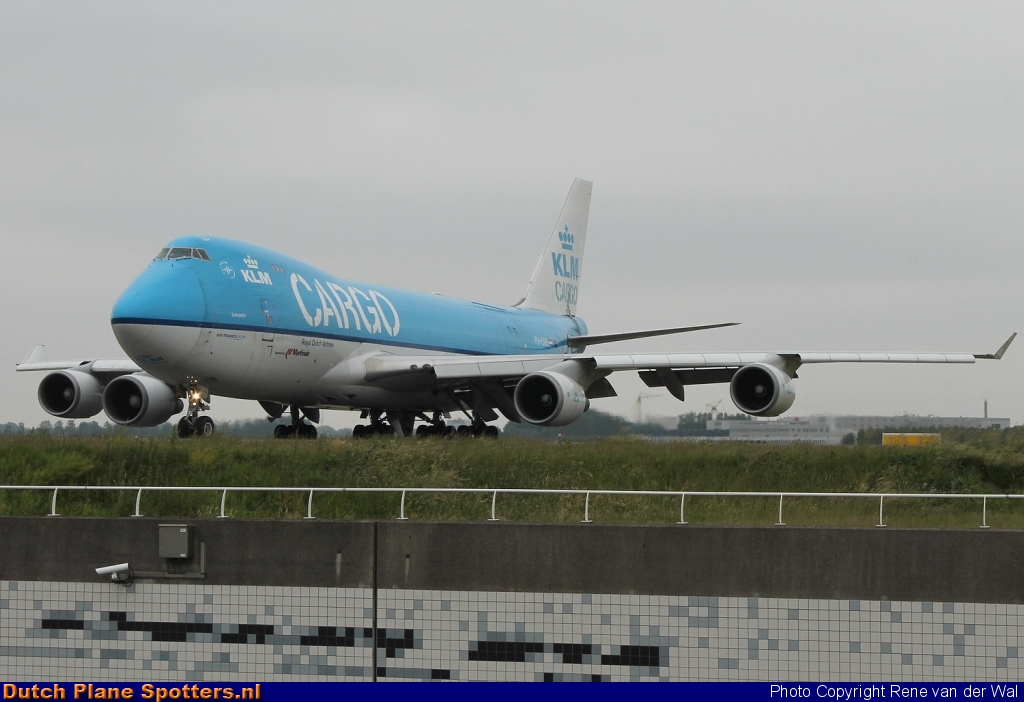 PH-CKB Boeing 747-400 KLM Cargo by Rene van der Wal
