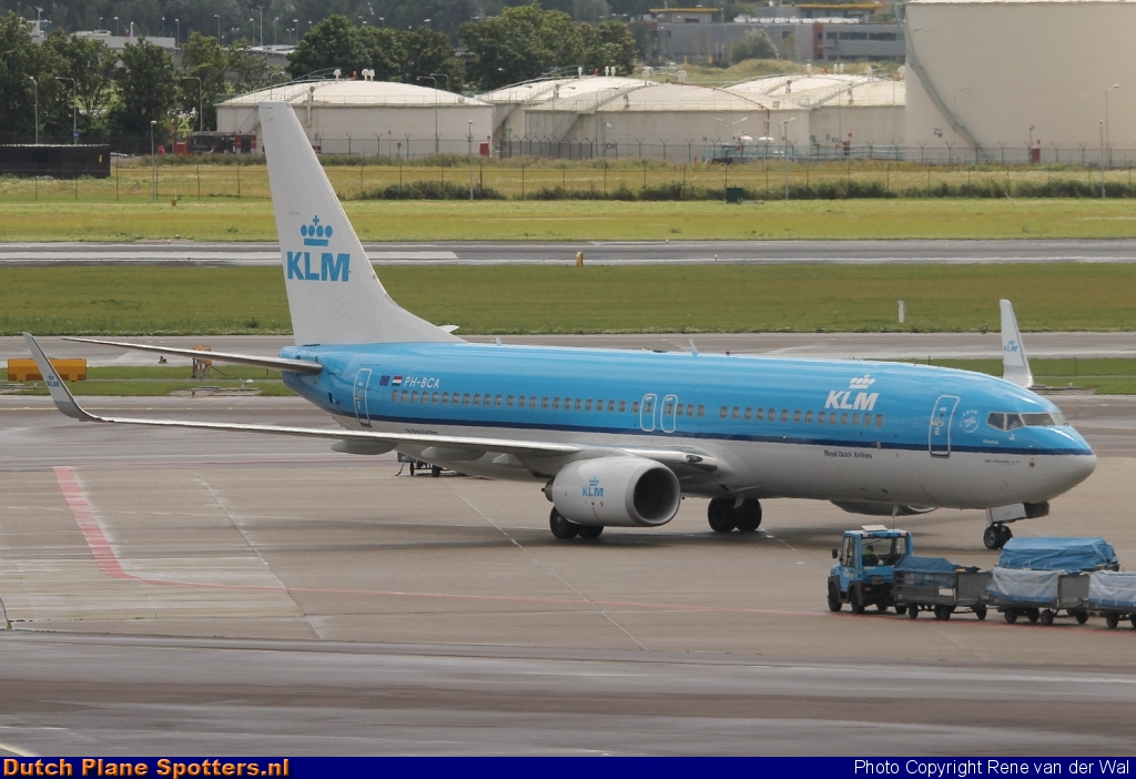 PH-BCA Boeing 737-800 KLM Royal Dutch Airlines by Rene van der Wal