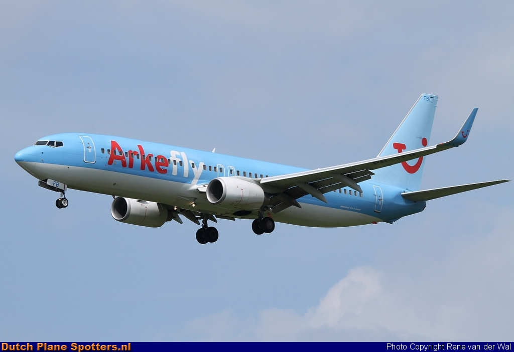 PH-TFB Boeing 737-800 ArkeFly by Rene van der Wal