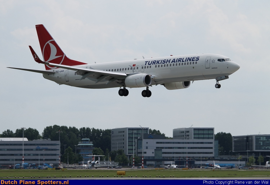 TC-JHM Boeing 737-800 Turkish Airlines by Rene van der Wal