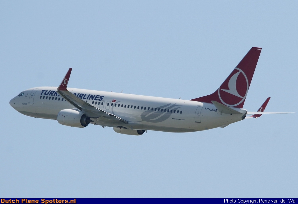 TC-JHM Boeing 737-800 Turkish Airlines by Rene van der Wal