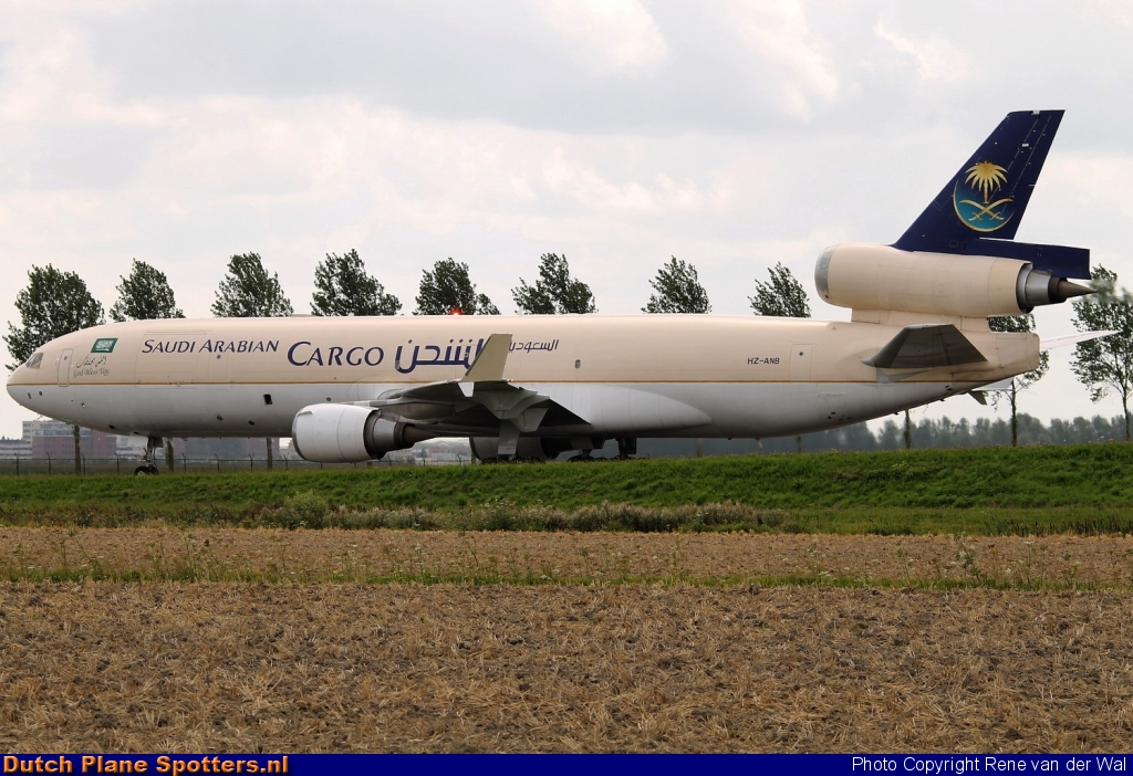 HZ-ANB McDonnell Douglas MD-11 Saudi Arabian Cargo by Rene van der Wal
