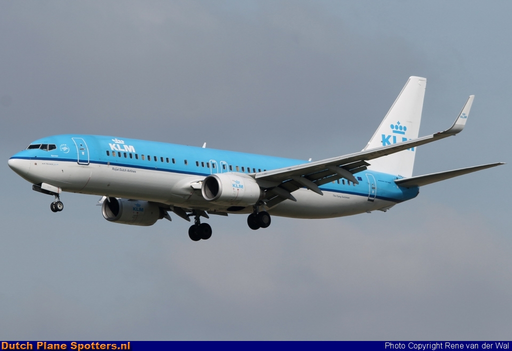 PH-BXL Boeing 737-800 KLM Royal Dutch Airlines by Rene van der Wal
