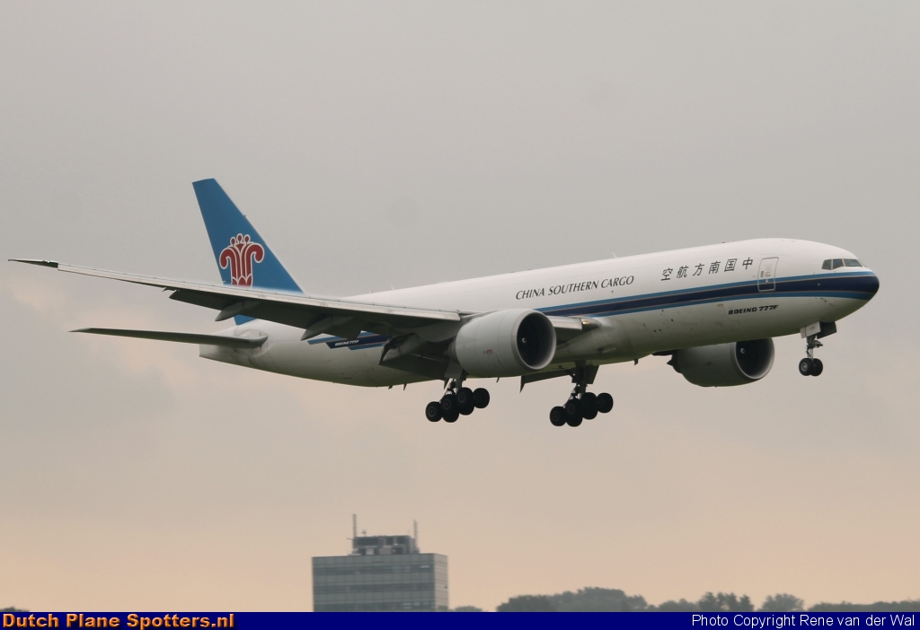 B-2075 Boeing 777-F China Southern Cargo by Rene van der Wal