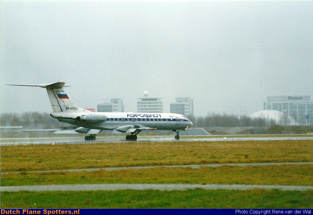 RA-65834 Tupolev Tu-134 Aeroflot - Russian Airlines by Rene van der Wal