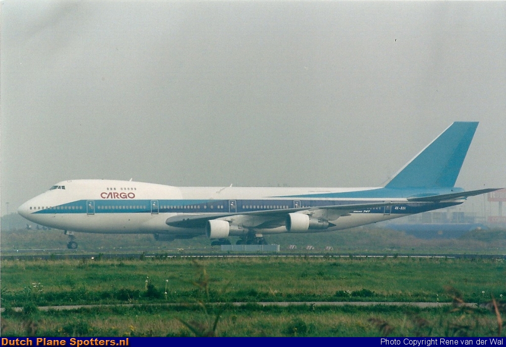 4X-AXH Boeing 747-200 El Al Cargo by Rene van der Wal