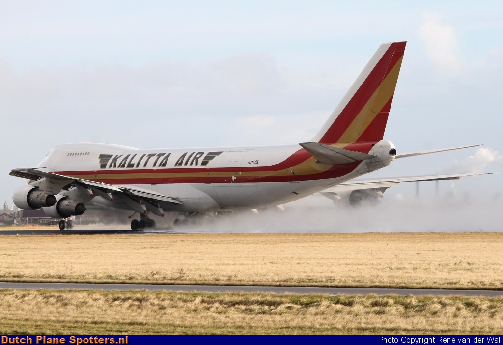 N715CK Boeing 747-200 Kalitta by Rene van der Wal