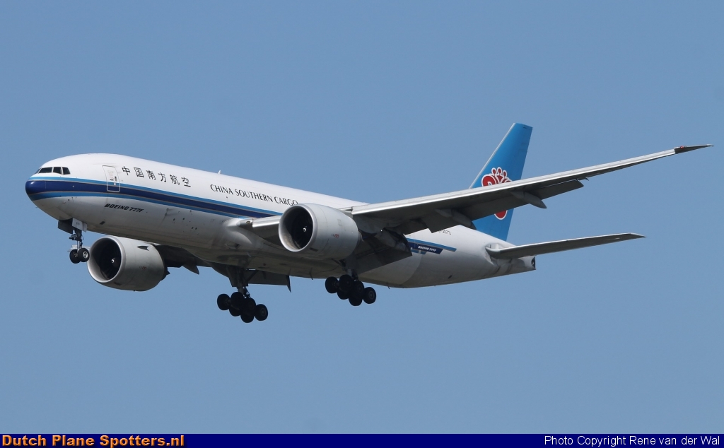 B-2073 Boeing 777-F China Southern Cargo by Rene van der Wal