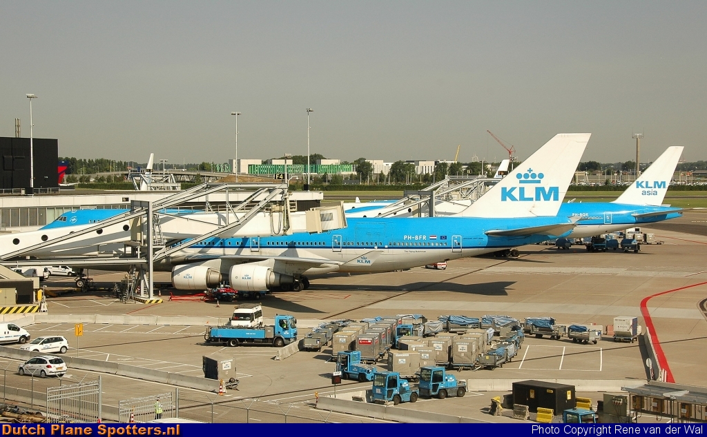 PH-BFR Boeing 747-400 KLM Royal Dutch Airlines by Rene van der Wal
