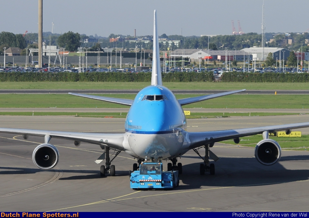 PH-BFD Boeing 747-400 KLM Royal Dutch Airlines by Rene van der Wal