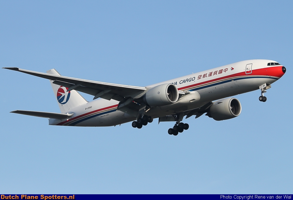 B-2082 Boeing 777-F China Cargo Airlines by Rene van der Wal