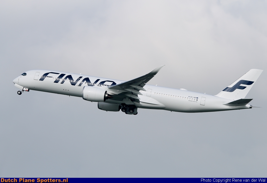 OH-LWA Airbus A350-900 Finnair by Rene van der Wal