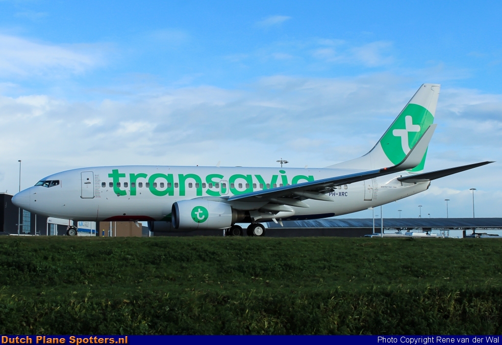 PH-XRC Boeing 737-700 Transavia by Rene van der Wal