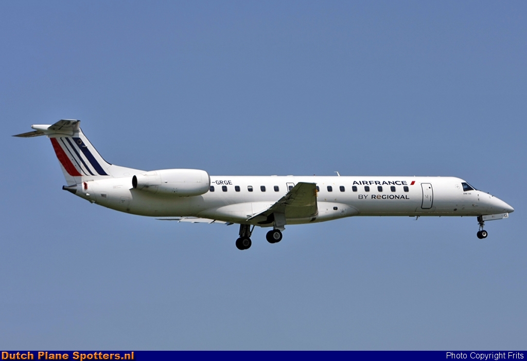 F-GRGE Embraer 145 Régional (Air France) by Frits