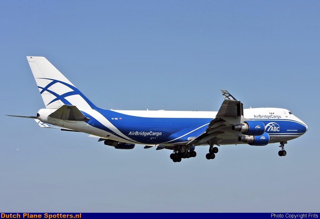 VP-BIM Boeing 747-400 AirBridgeCargo by Frits