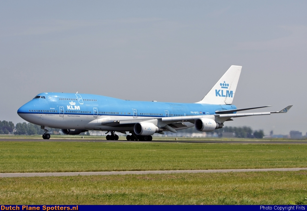 PH-BFA Boeing 747-400 KLM Royal Dutch Airlines by Frits