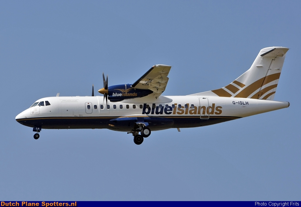 G-ISLH ATR 42-300 Blue Islands by Frits