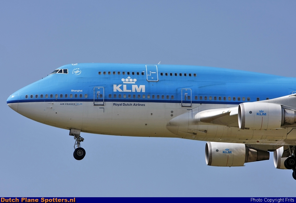 PH-BFW Boeing 747-400 KLM Royal Dutch Airlines by Frits