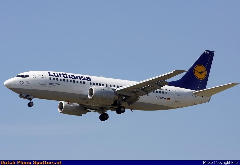 D-ABEW Boeing 737-300 Lufthansa by Frits