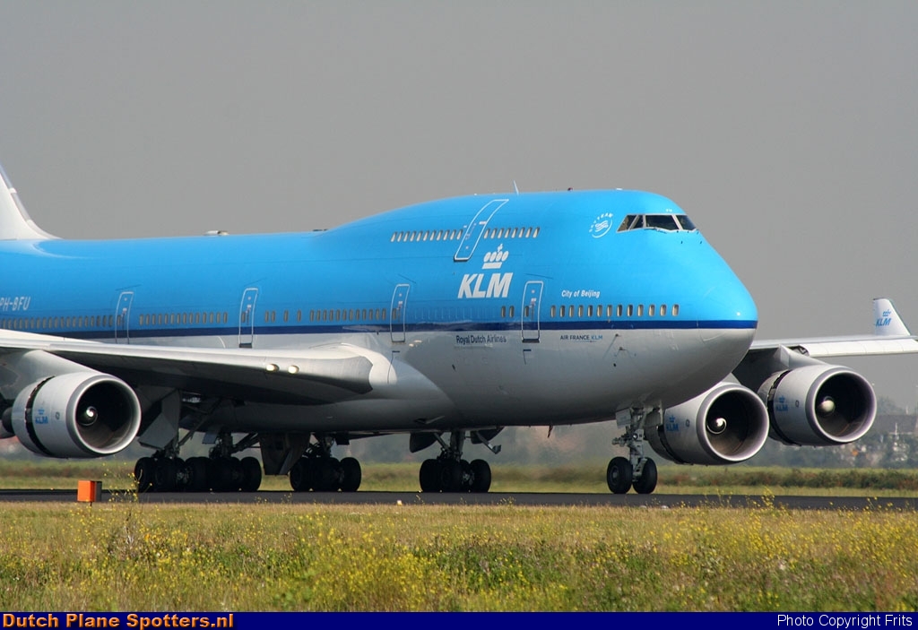 PH-BFU Boeing 747-400 KLM Royal Dutch Airlines by Frits