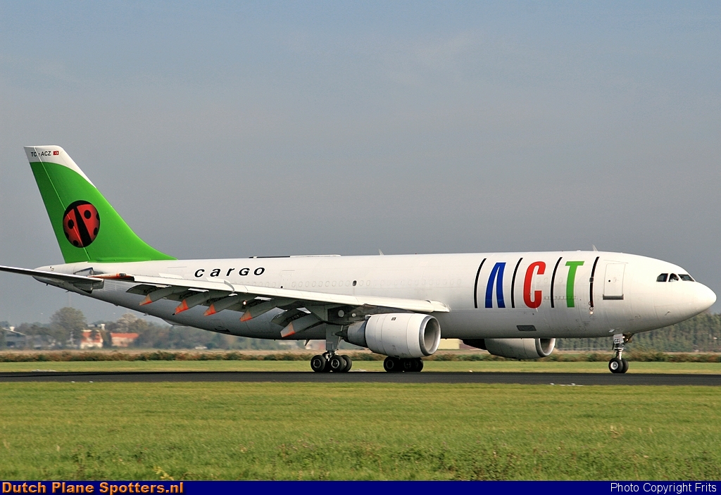 TC-ACZ Airbus A300 ACT Airlines by Frits