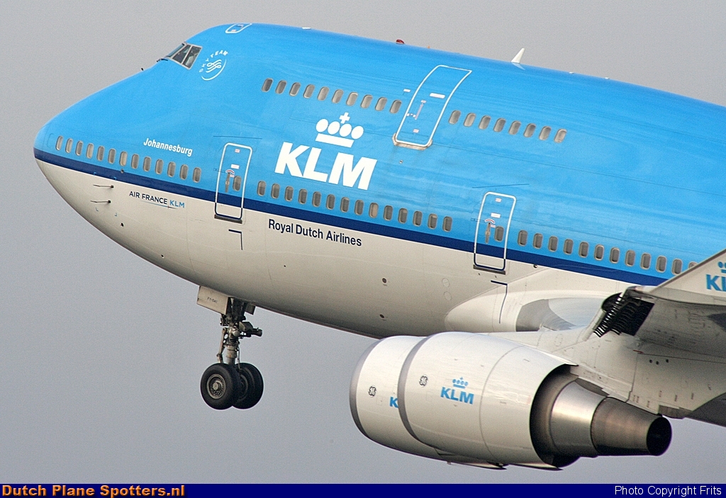 PH-BFY Boeing 747-400 KLM Royal Dutch Airlines by Frits