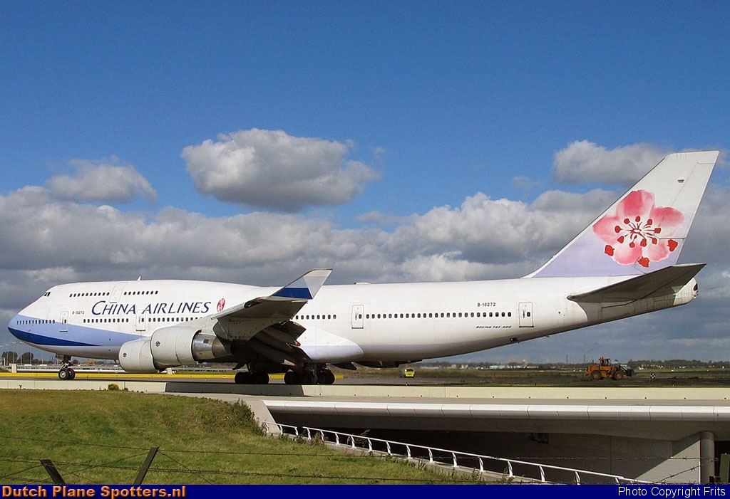 B-18272 Boeing 747-400 China Airlines by Frits