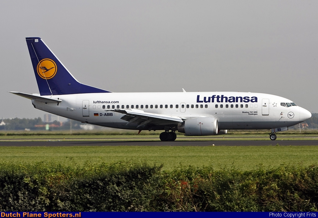 D-ABIB Boeing 737-500 Lufthansa by Frits