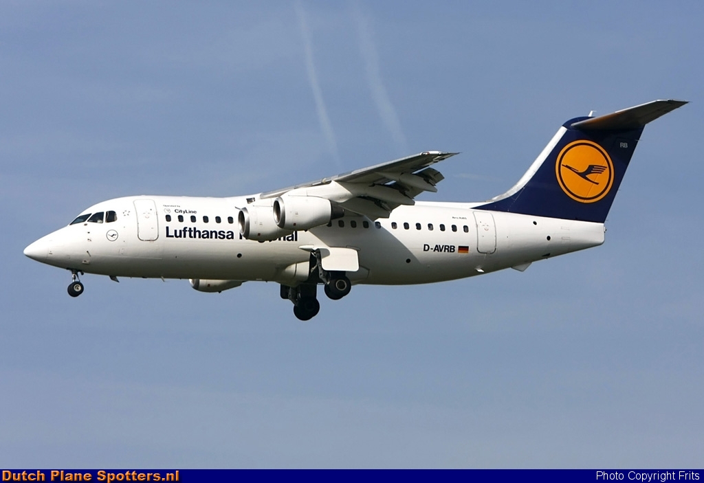 D-AVRB BAe 146 CityLine (Lufthansa Regional) by Frits