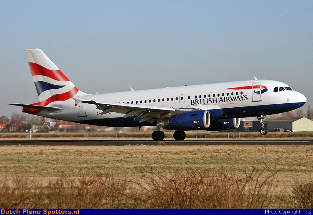 G-EUOG Airbus A319 British Airways by Frits