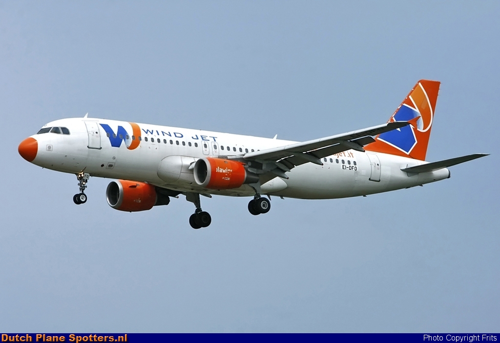 EI-DFO Airbus A320 Wind Jet by Frits