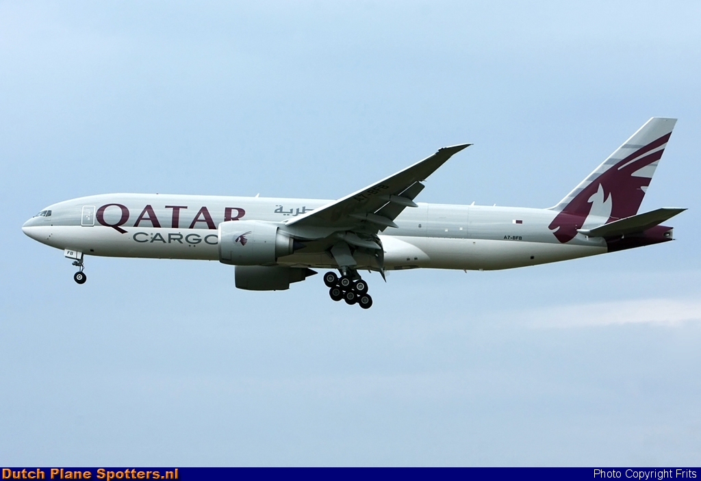 A7-BFB Boeing 777-F Qatar Airways Cargo by Frits