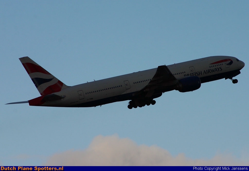 G-YMMN Boeing 777-200 British Airways by Mick Janssens