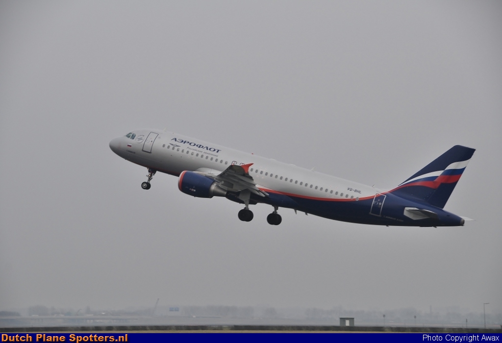 VQ-BHL Airbus A320 Aeroflot - Russian Airlines by Awax