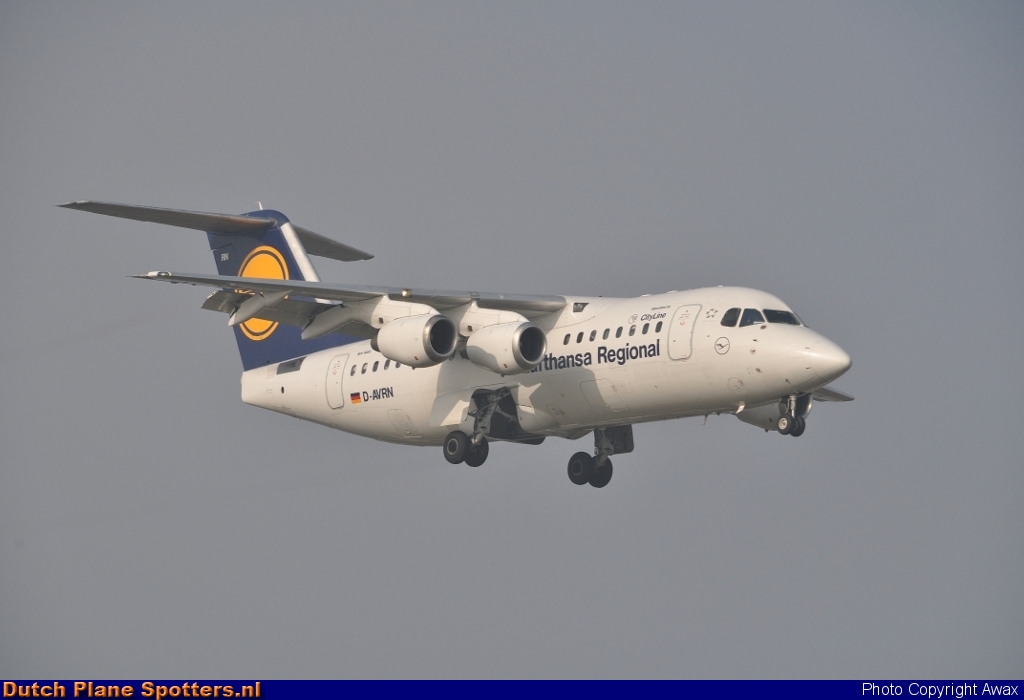D-AVRN BAe 146 CityLine (Lufthansa Regional) by Awax