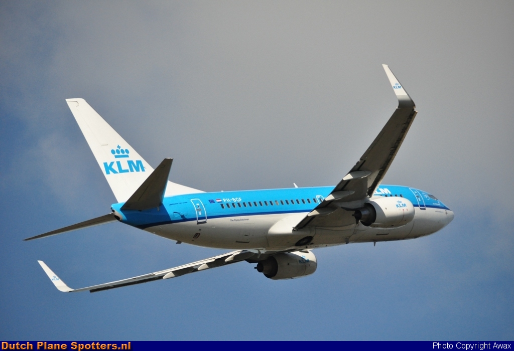 PH-BGF Boeing 737-700 KLM Royal Dutch Airlines by Awax