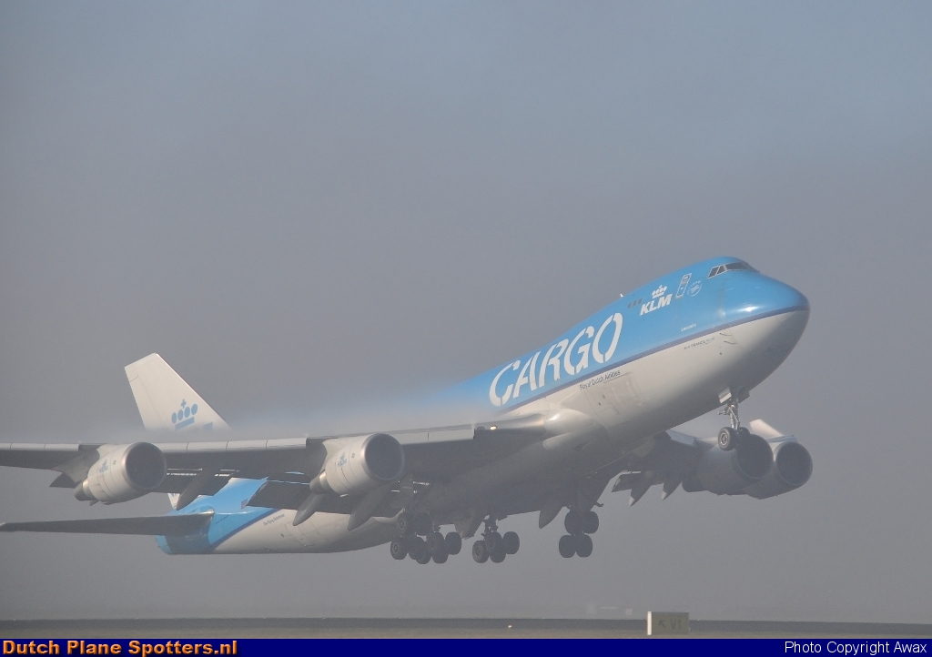 PH-CKB Boeing 747-400 KLM Cargo by Awax