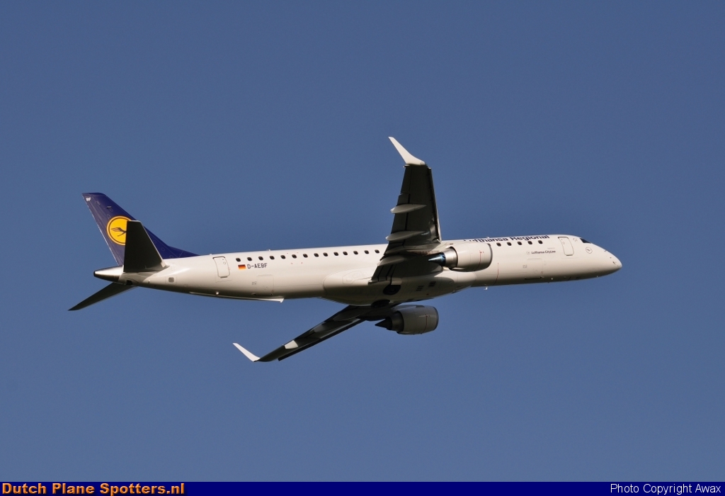 D-AEBF Embraer 195 CityLine (Lufthansa Regional) by Awax