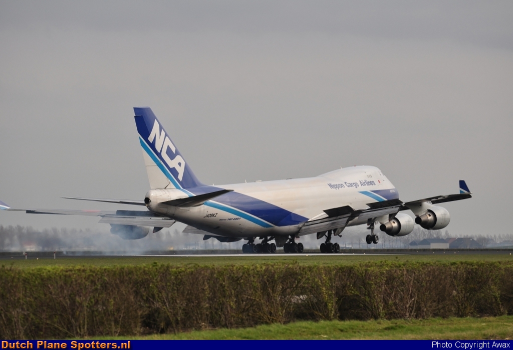 JA08KZ Boeing 747-400 Nippon Cargo Airlines by Awax