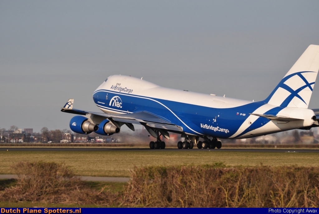 VP-BIM Boeing 747-400 AirBridgeCargo by Awax