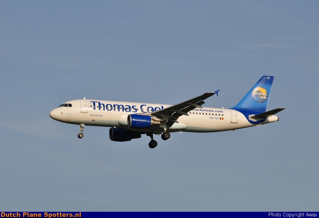 OO-TCI Airbus A320 Thomas Cook by Awax