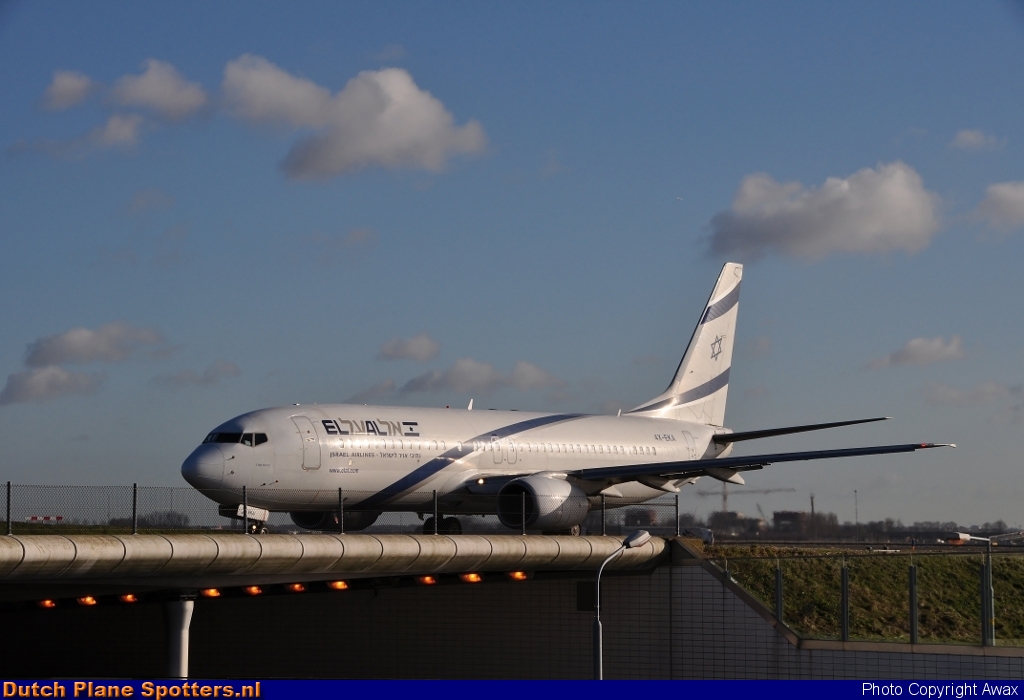 4X-EKA Boeing 737-800 El Al Israel Airlines by Awax