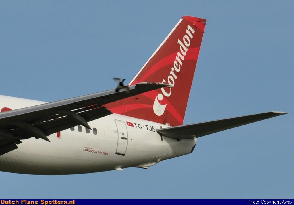 TC-TJE Boeing 737-400 Corendon Airlines by Awax