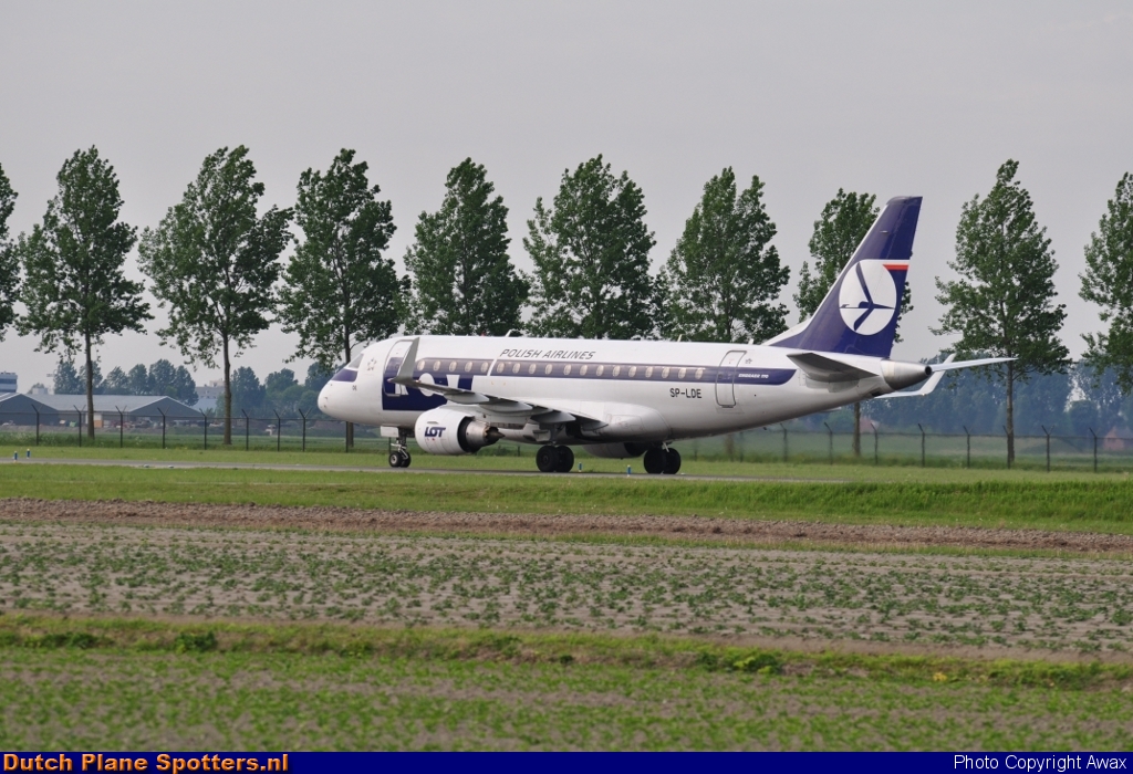 SP-LDE Embraer 170 LOT Polish Airlines by Awax