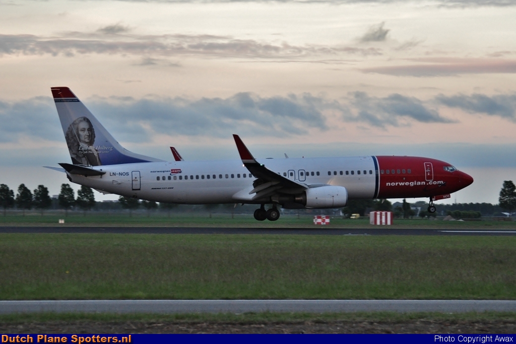 LN-NOS Boeing 737-800 Norwegian Air Shuttle by Awax