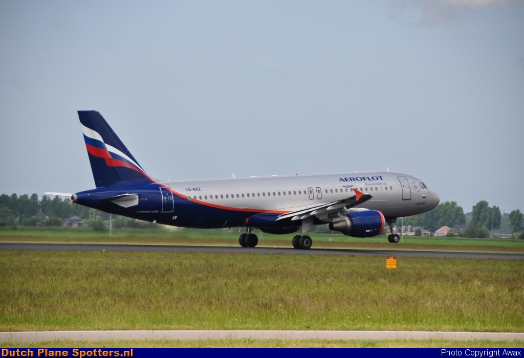 VQ-BAZ Airbus A320 Aeroflot - Russian Airlines by Awax