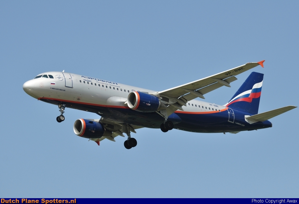 VP-BME Airbus A320 Aeroflot - Russian Airlines by Awax