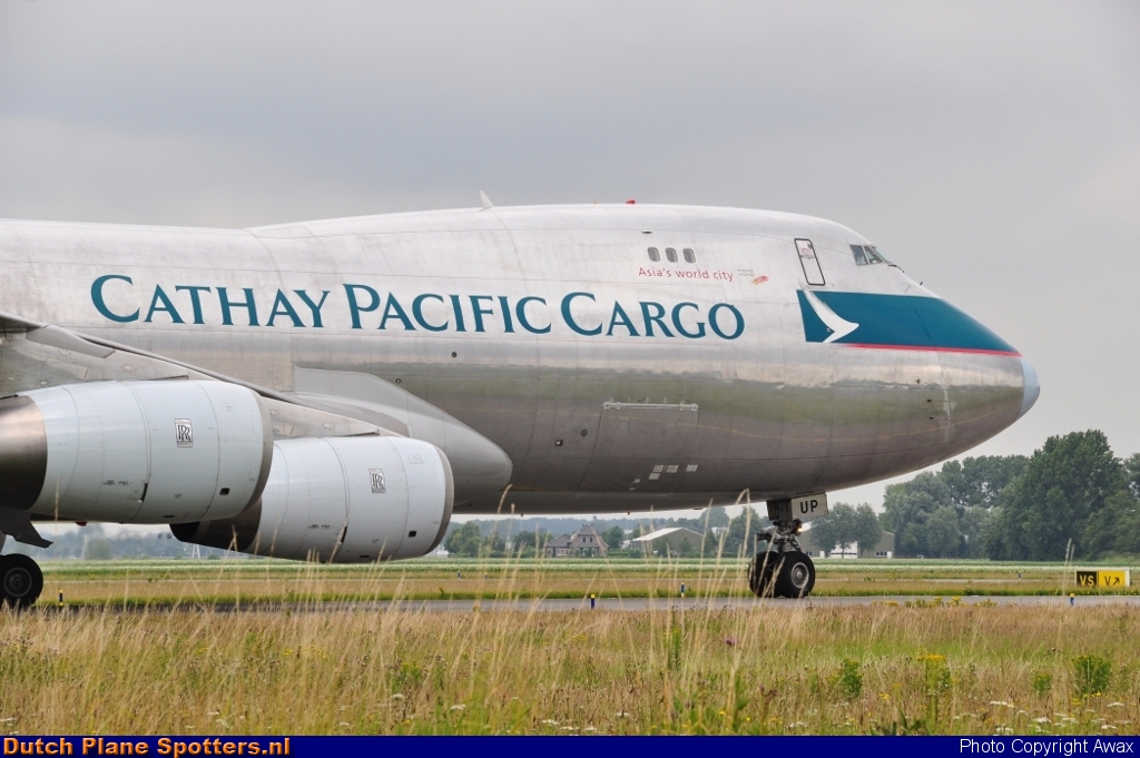 B-HUP Boeing 747-400 Cathay Pacific Cargo by Awax